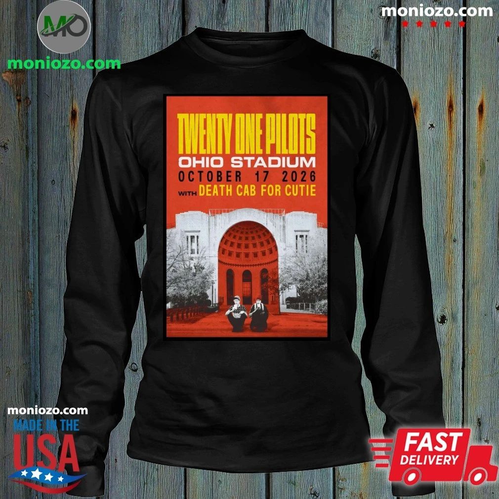 Original Twenty One Pilots Ohio Stadium in Columbus OH Oct 17 2026 Poster Shirt Unisex