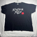 Niagara Falls Shirt Mens XL Black Souvenir Graphic Maple Leaf Canada Tee Ontario Unisex