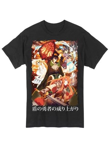 *Legit* Rising of Shield Hero Naofumi Raphtalia Key Art Authentic #34985 Unisex