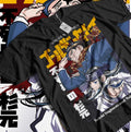 Golden Kamuy Koito Schenka Japan Anime Grahic Tee Gift Shirt Black Unisex