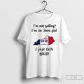 Premium Kentucky Map Im Not Yelling Im An Iowa Girl I Just Talk Loud Unisex