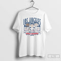 Premium Los Angeles Baseball Back To Back World Champs Caricatures T Shirts Unisex