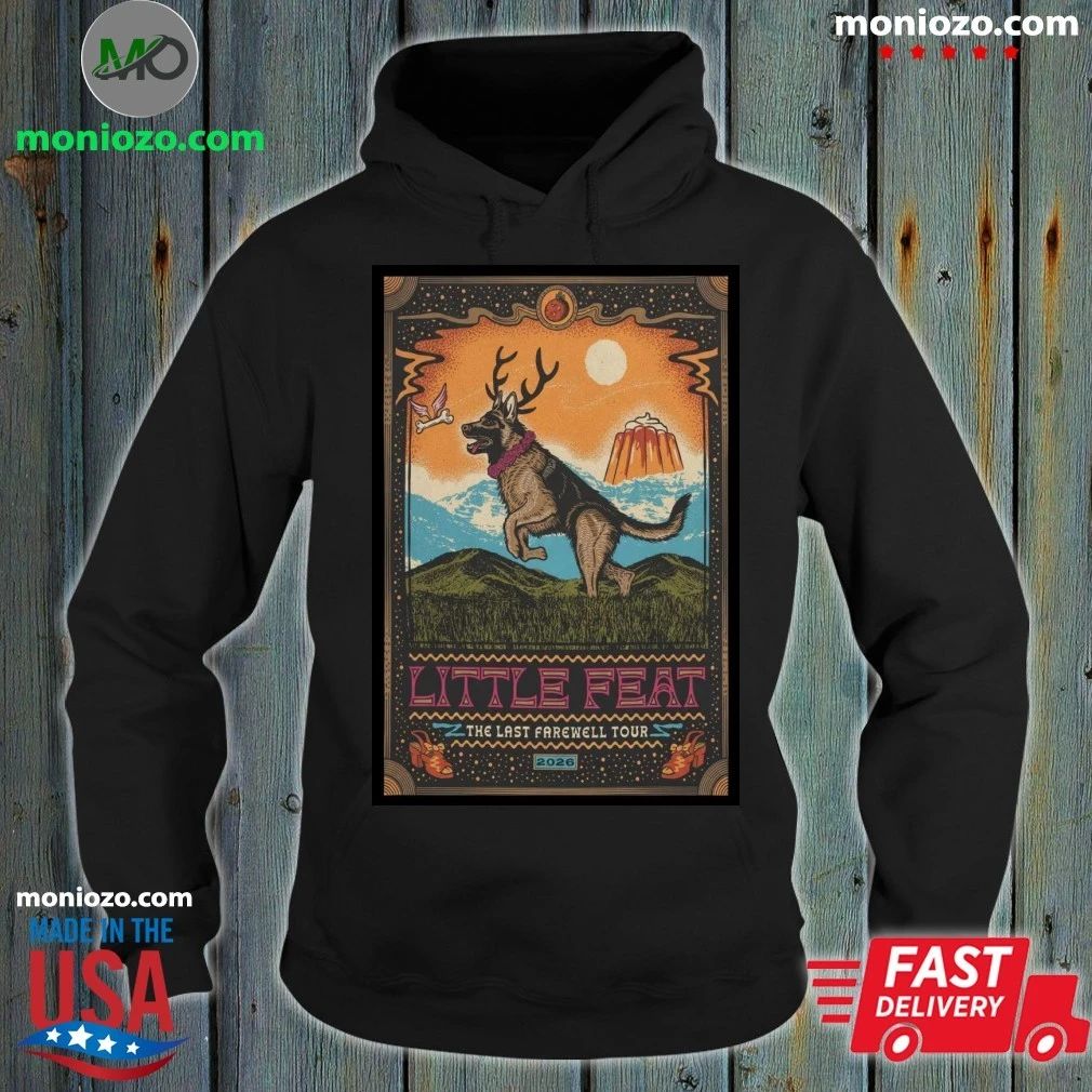 Little Feat The Last Farewell Tour 2026 Poster Shirt Unisex