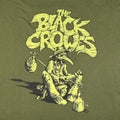 Vintage The Black Crowes T Shirt Green Tour Concert Unisex UR048 FREE SHIPPING Unisex
