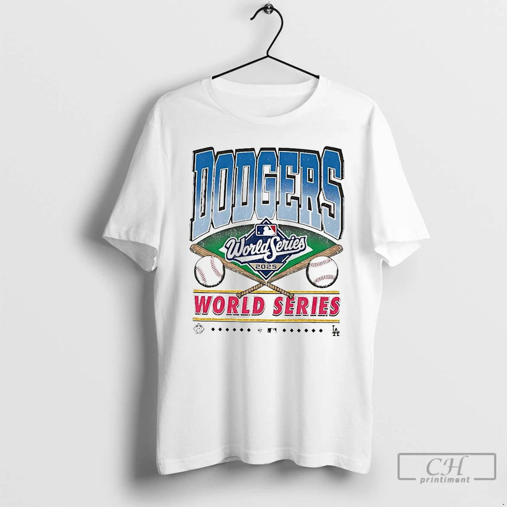 Classic 2025 World Series Los Angeles Dodgers T Shirts Unisex