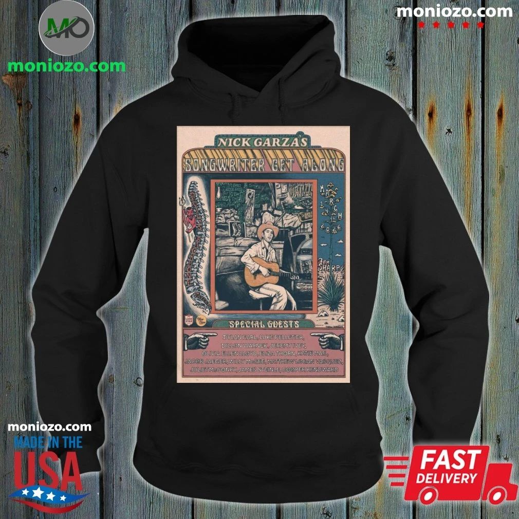 Original Mar 14 2026 Nick Garza’s Concert Poster Shirt Unisex