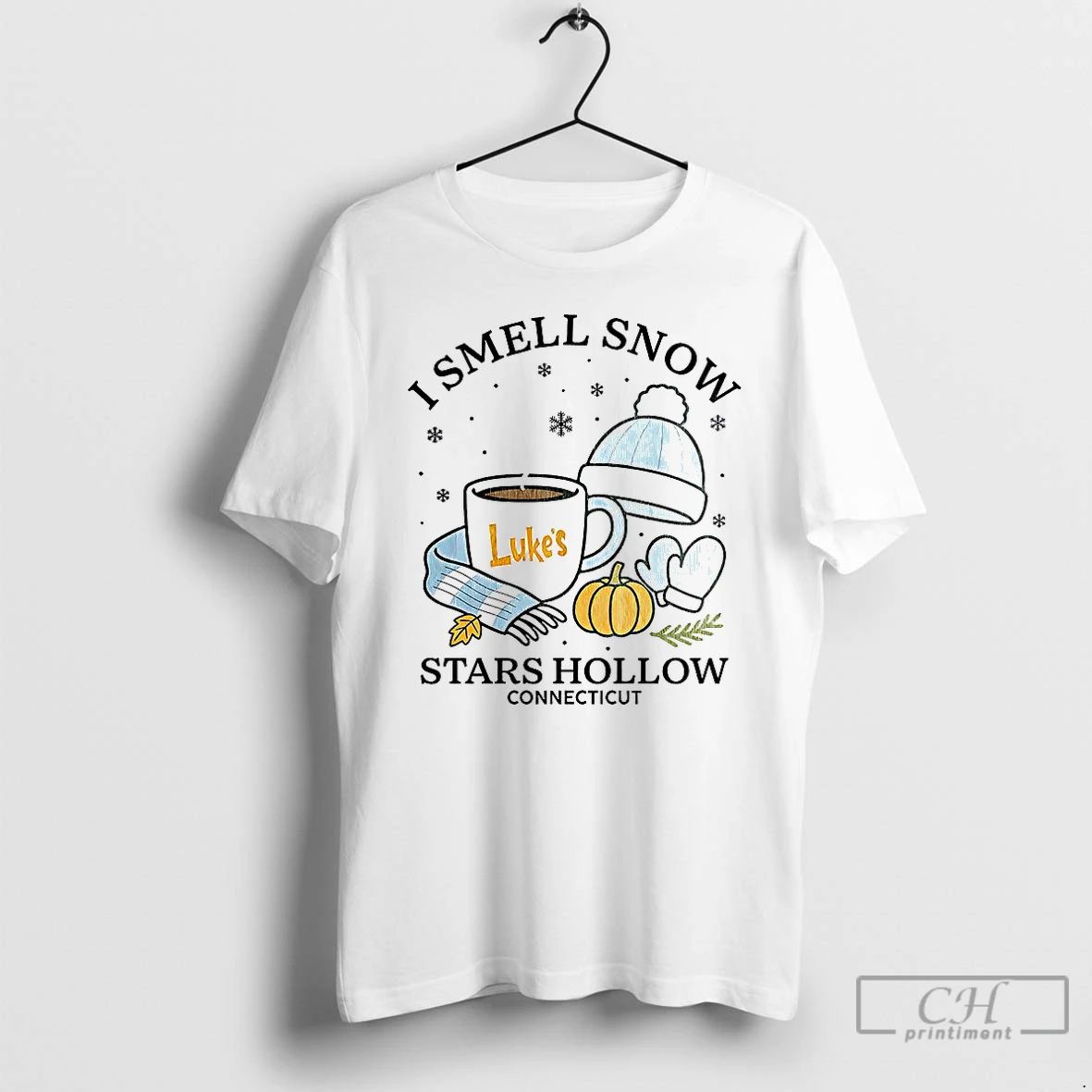 Premium I Smell Snow Stars Hollow Connecticut Christmas T Shirts Unisex