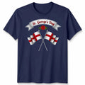 St George'S Day T Shirt Unisex England Rose Saint George Cross English Unisex