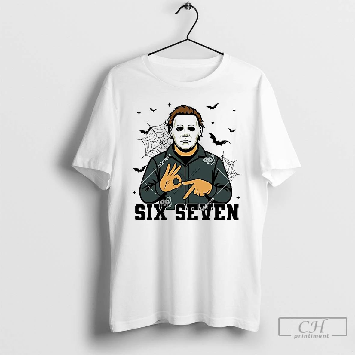 Classic Michael Myers 6 7 Six Seven Halloween T Shirts Unisex