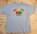 Bahamas Surf Graphics Gray Cotton Jerzees Mens XL Unisex