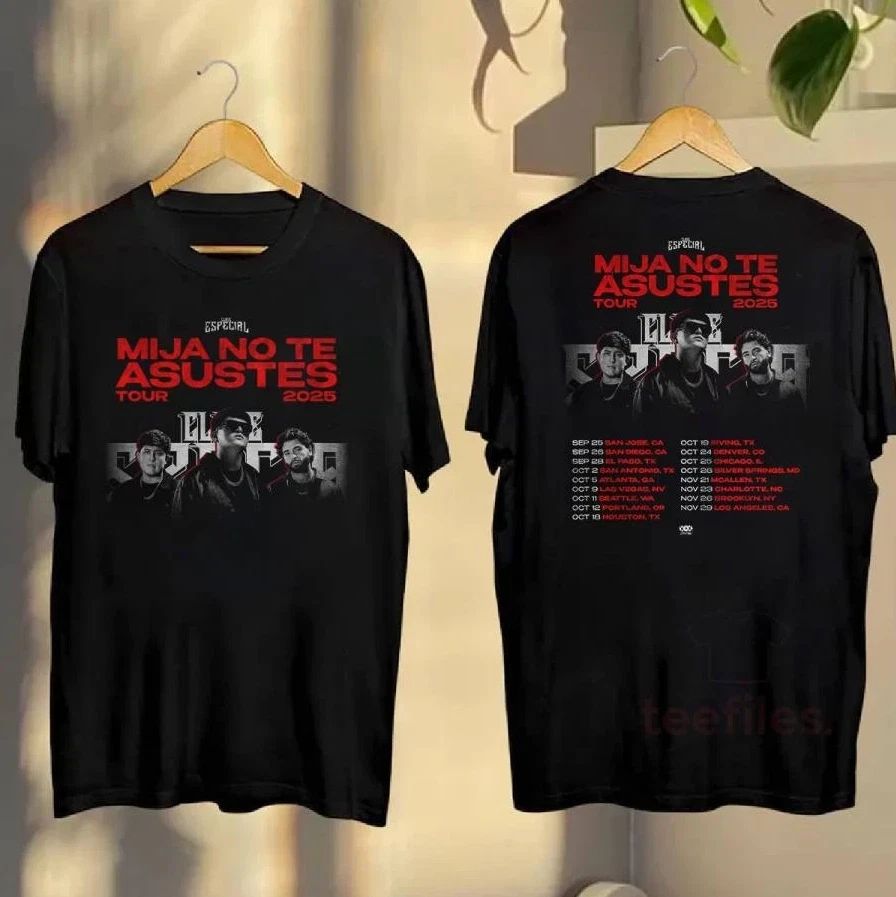 Clave Especial Mija No Te Asustes Tour 2025 Unisex