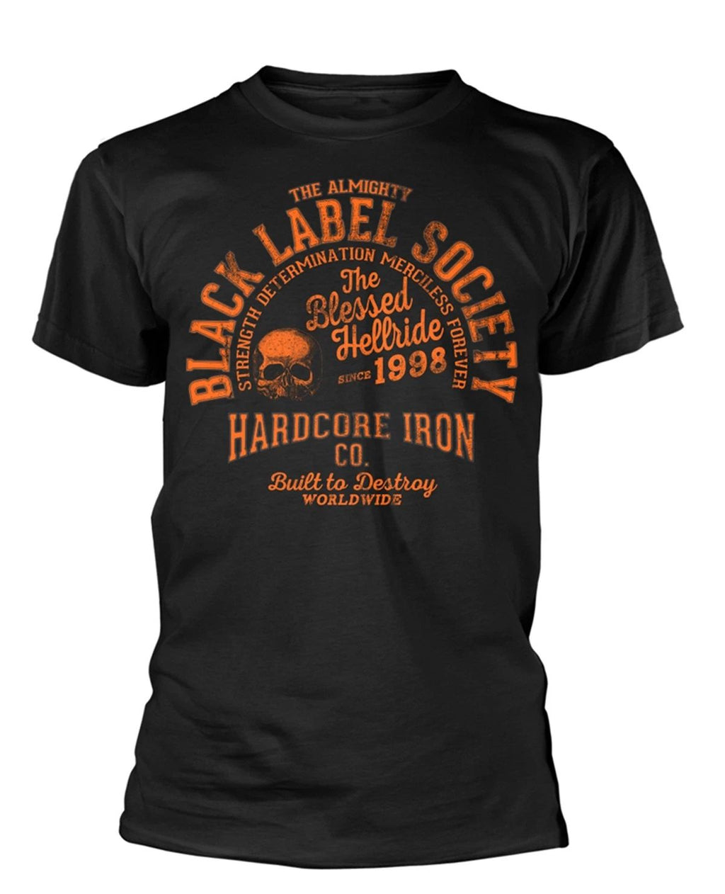 Black Label Society Zakk Wylde Orange Print Official Unisex Unisex