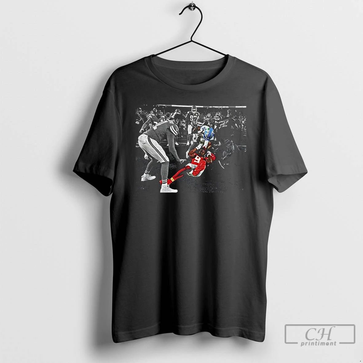Classic Brian Branch Funny With Juju Smith Schuster Detroit Lions Vs Chiefs T Shirts Unisex