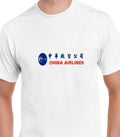 China Airlines Blue Red Logo Chinese Airline Aviation Geek White Unisex