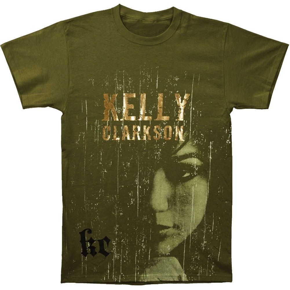 Men's Kelly Clarkson Scratches Slim Fit Large Black Unisex