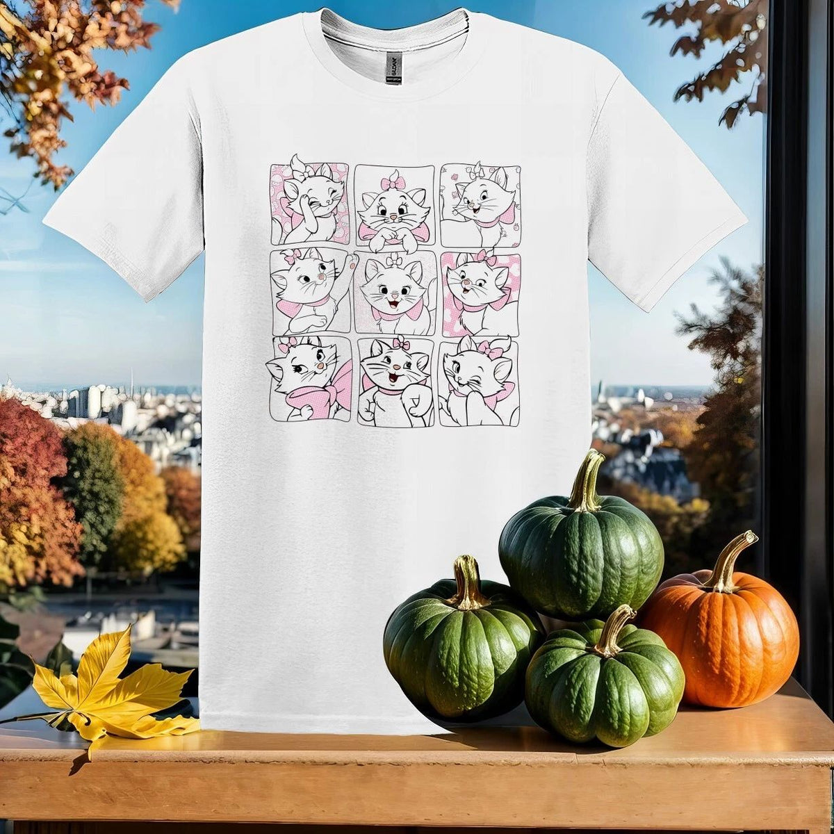 The Aristocats Marie Cat Kids Men Women Unisex Tshirt SX364 Unisex
