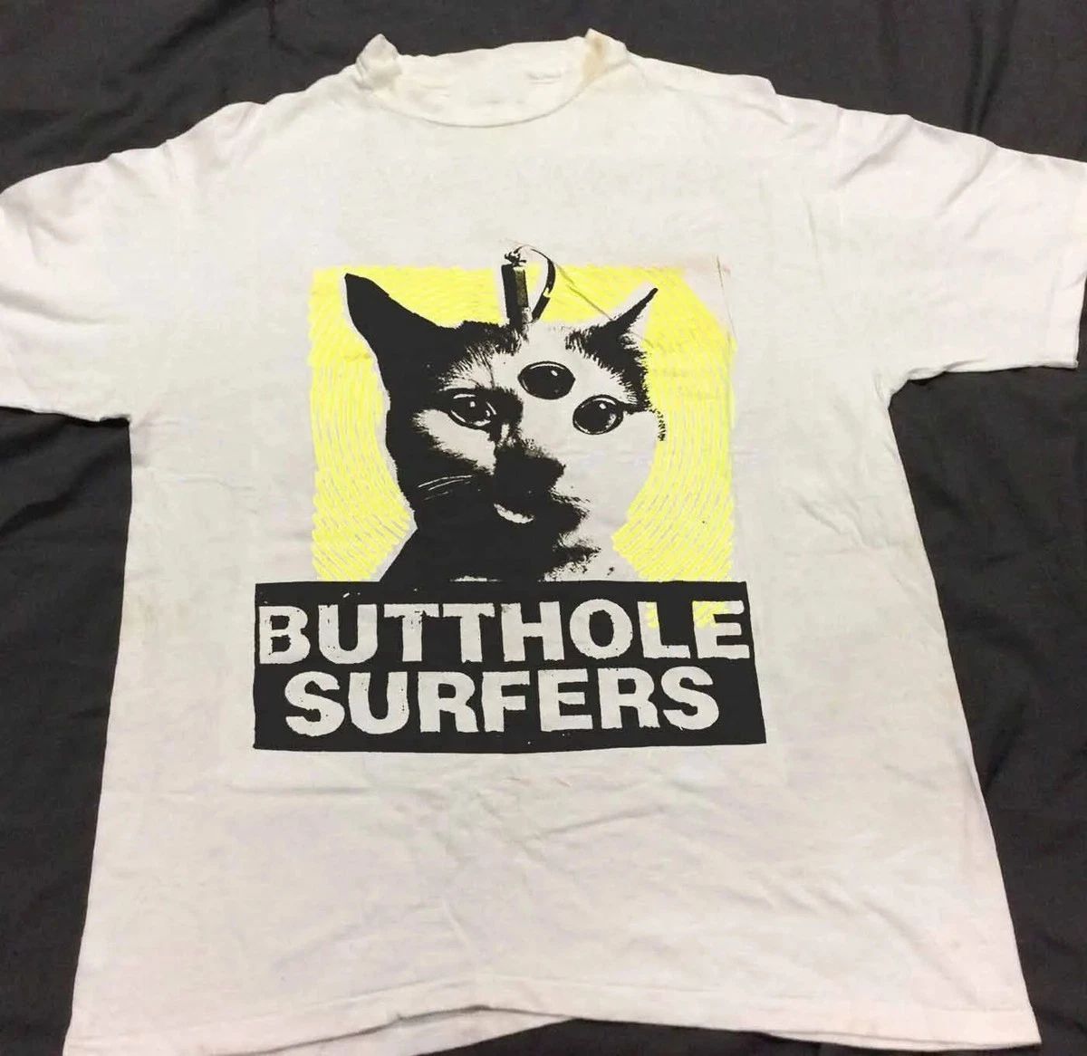 Vtg Butthole Surfers Band Cat For Fan S to 5XL BA652 Unisex
