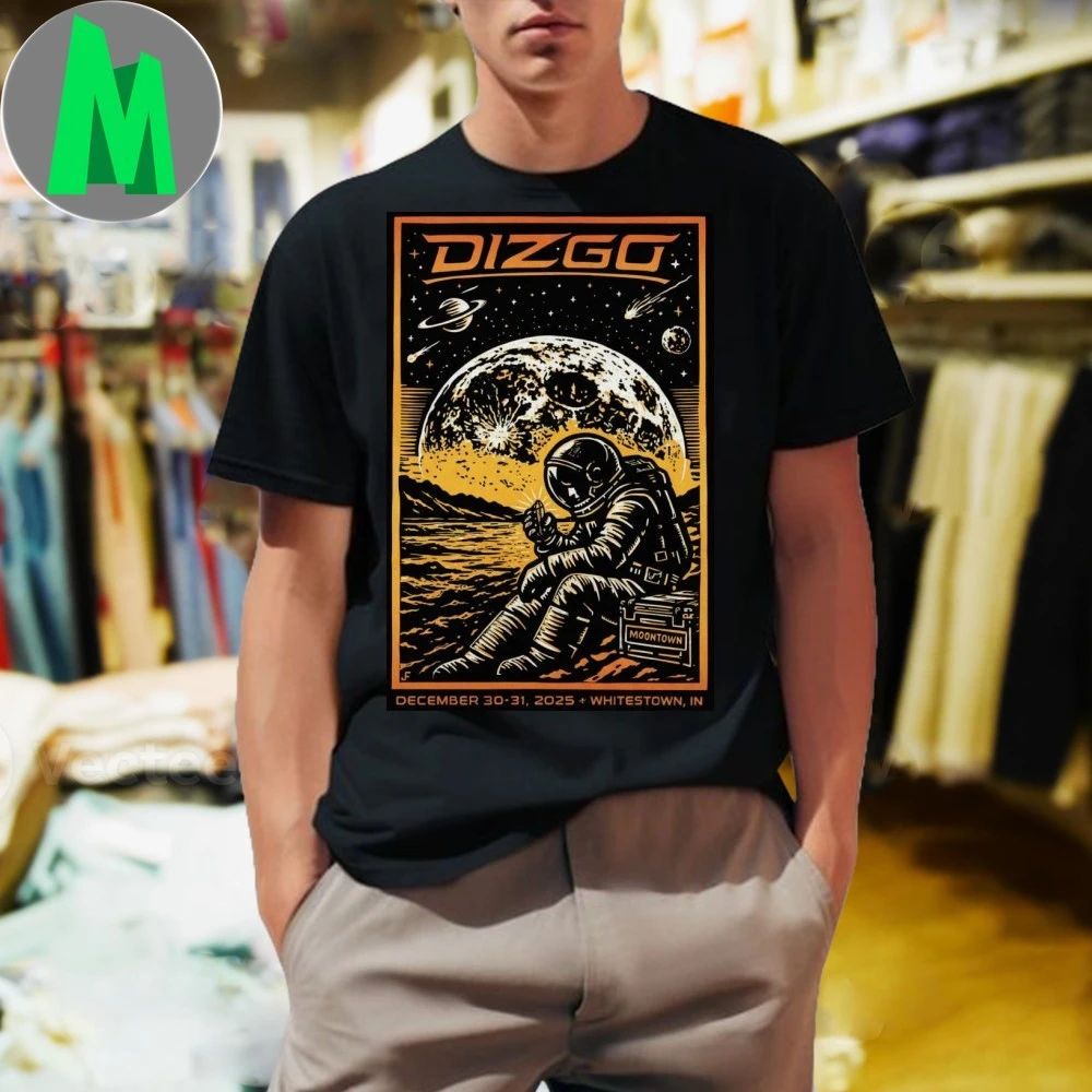 Original Dizgo Band December 30-31, 2025 Whitestown, IN Poster Shirt Unisex