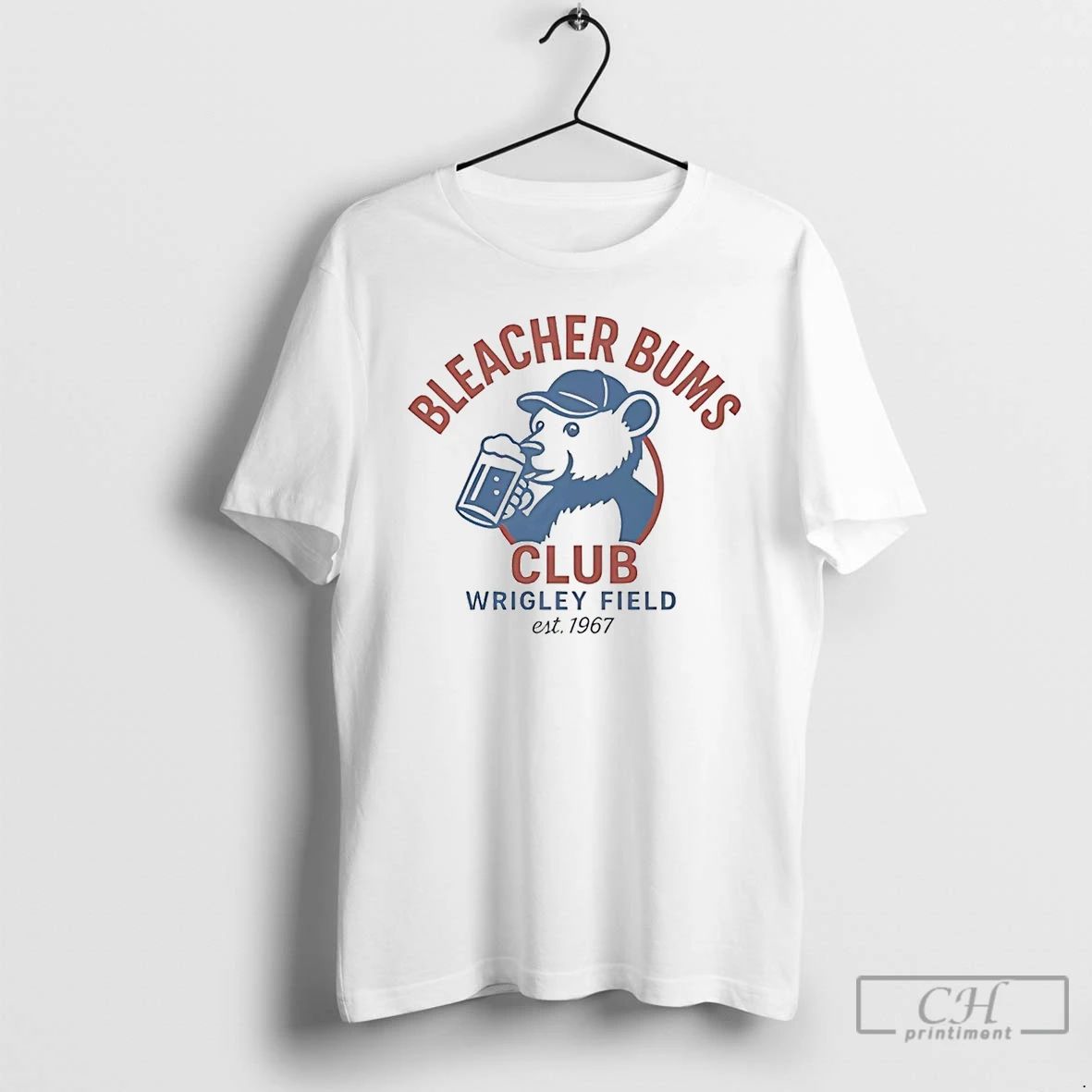 Classic Chicago Cubs Bleacher Bums Club Wrigley Field Est 1967 T Shirts Unisex