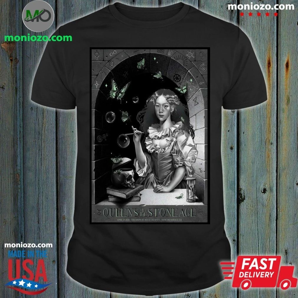 Original QOTSA Rancho Mirage CA On Apr 25 2026 Poster Shirt Unisex