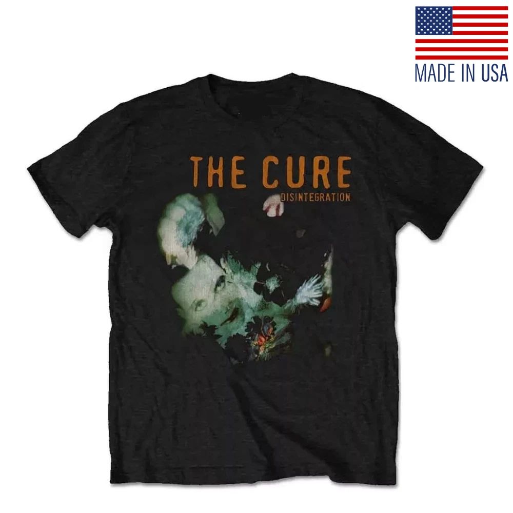 The Cure Disintegration Black New Apparel Reprint S-5XL Unisex
