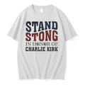 Stand Stong In Honor Of Charlie Kirk Tshirts Sweater Unisex