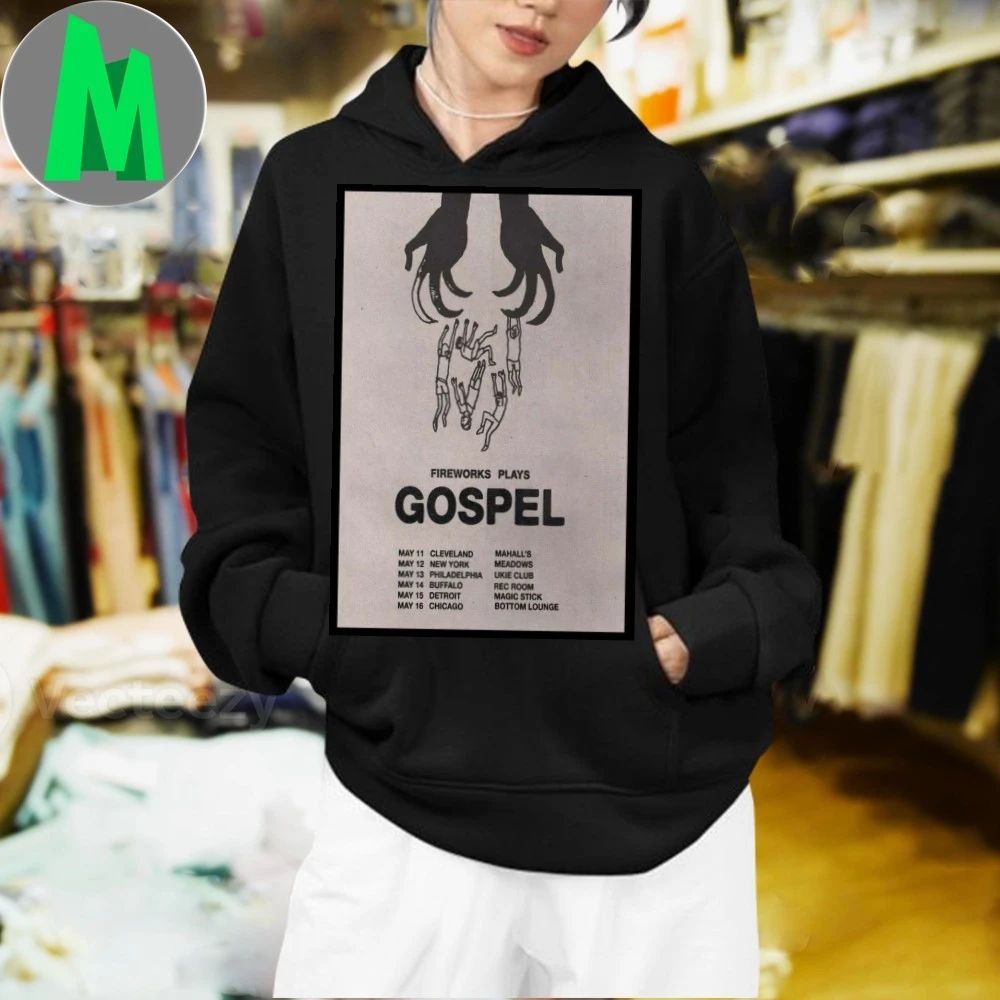 FIREWORKS Album GOSPEL 2026 Poster Shirt Unisex