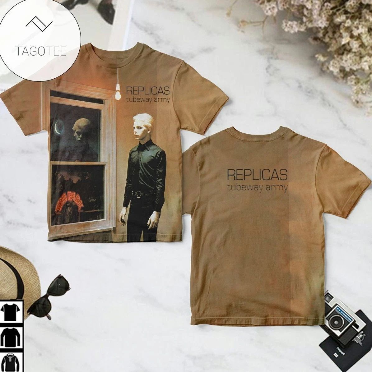 Tubeway Army Replicas Album Cover AOP Unisex