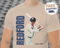 Robert Redford Tribute Shirt RIP Redford The Natural Baseball Unisex Tee Unisex