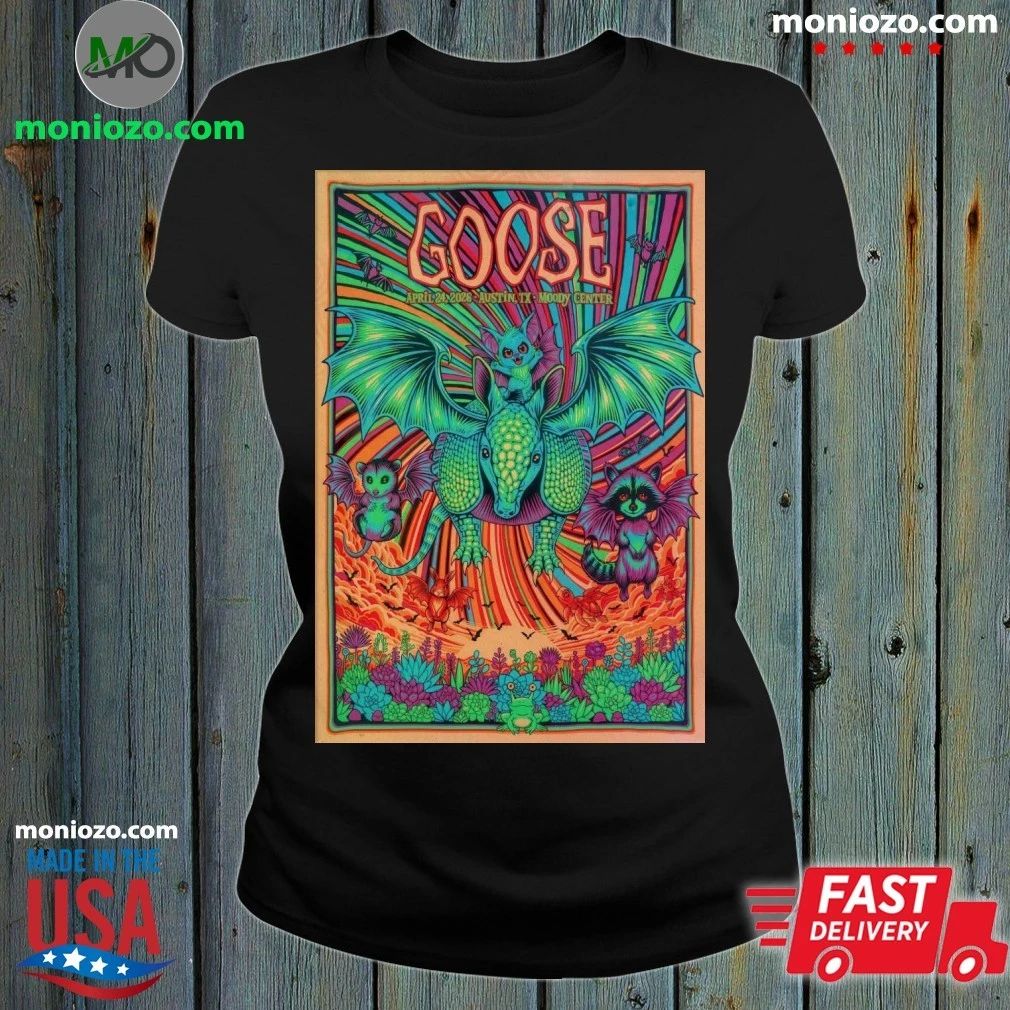 Goose At Moody Center On April 24 2026 Poster Unisex