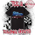 Ford ED Falcon Graffiti Series ~ Black Gildan Cotton Tee Unisex