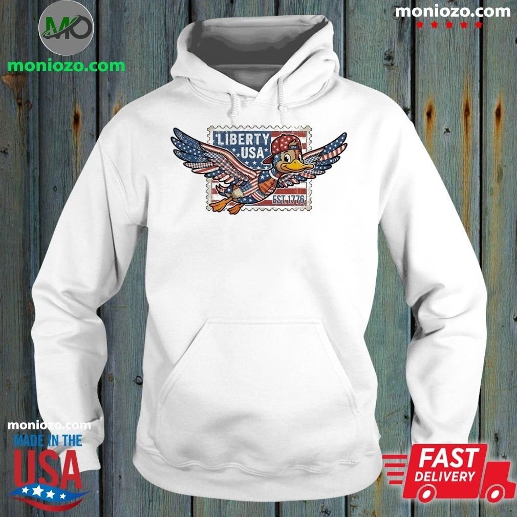 Original Mallard Duck 4th Of July Duck Liberty USA Shirt Unisex