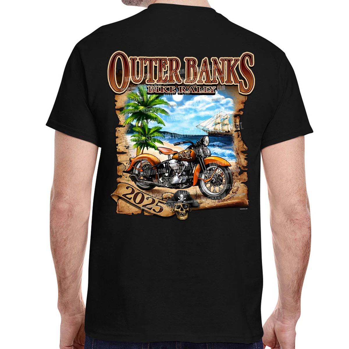 2025 Outer Banks Bike Rally Pirate Beach No Harley Unisex