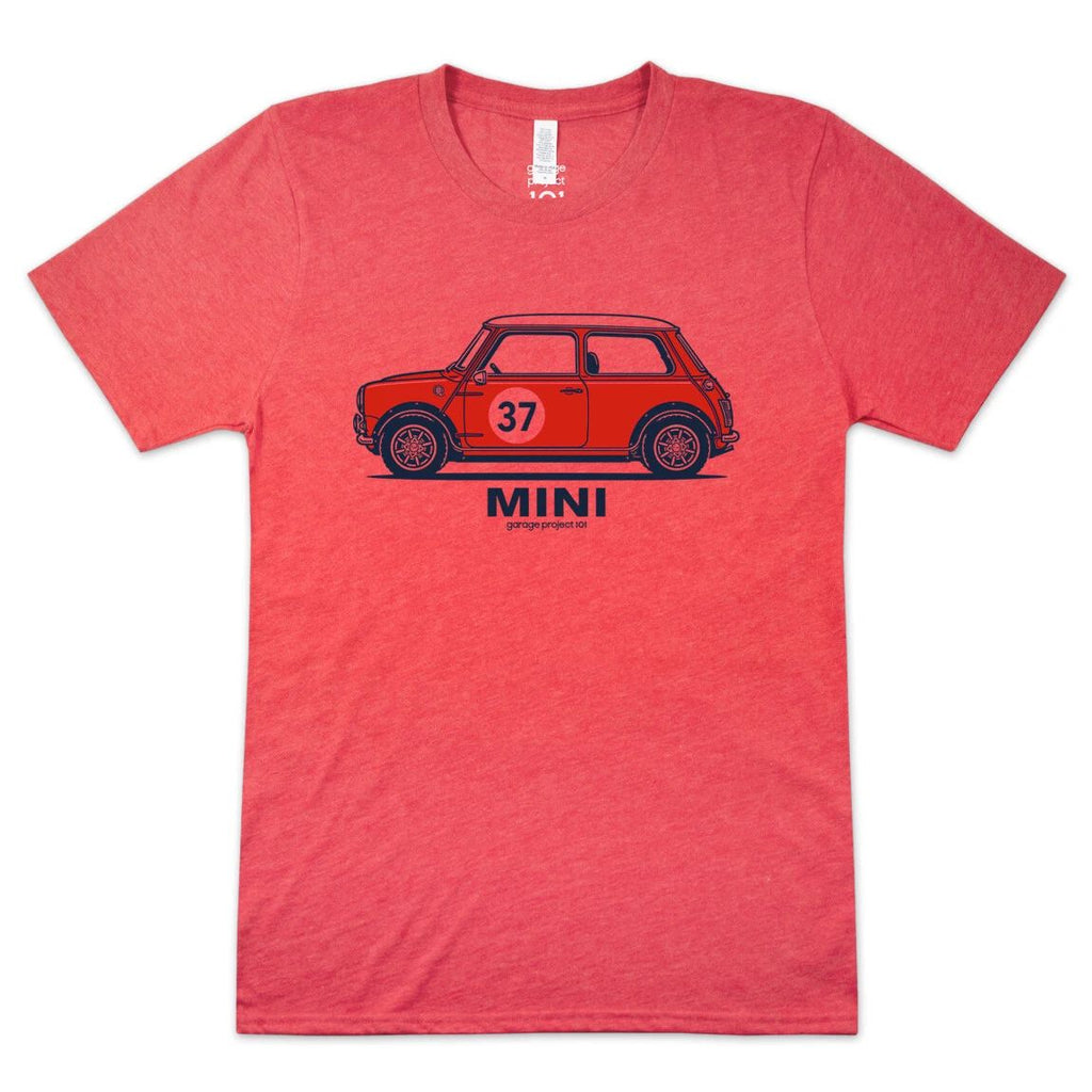 Classic Mini Cooper S Side Graphic printed on Men's Unisex