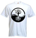 YIN & YANG TREE OF LIFE - Wicca Pagan Druid Taoism Zen Meditation Yoga Unisex
