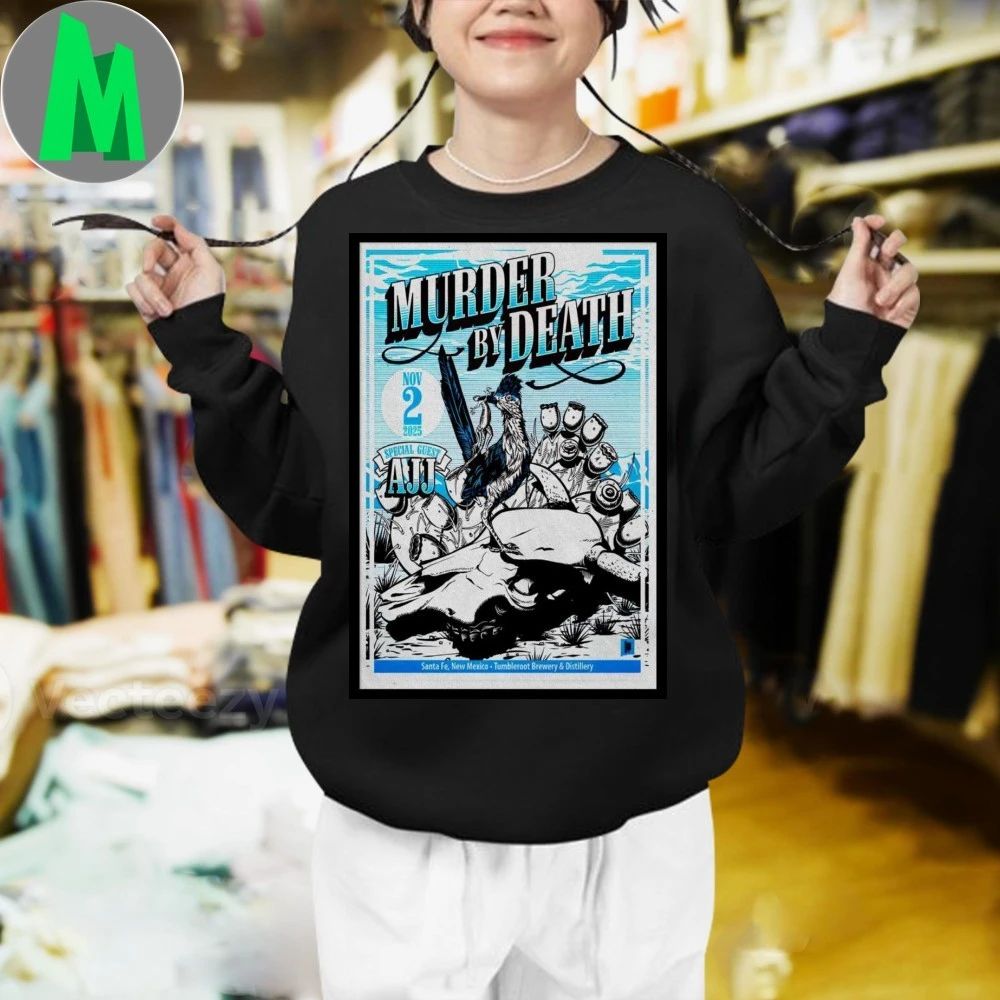 Murder By Death New Mexico 2025 Poster Shirt Unisex