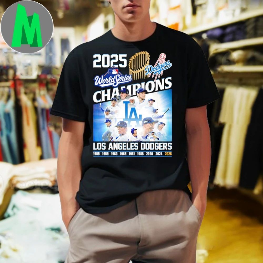 Dodgers champions 2025 world series champions Unisex
