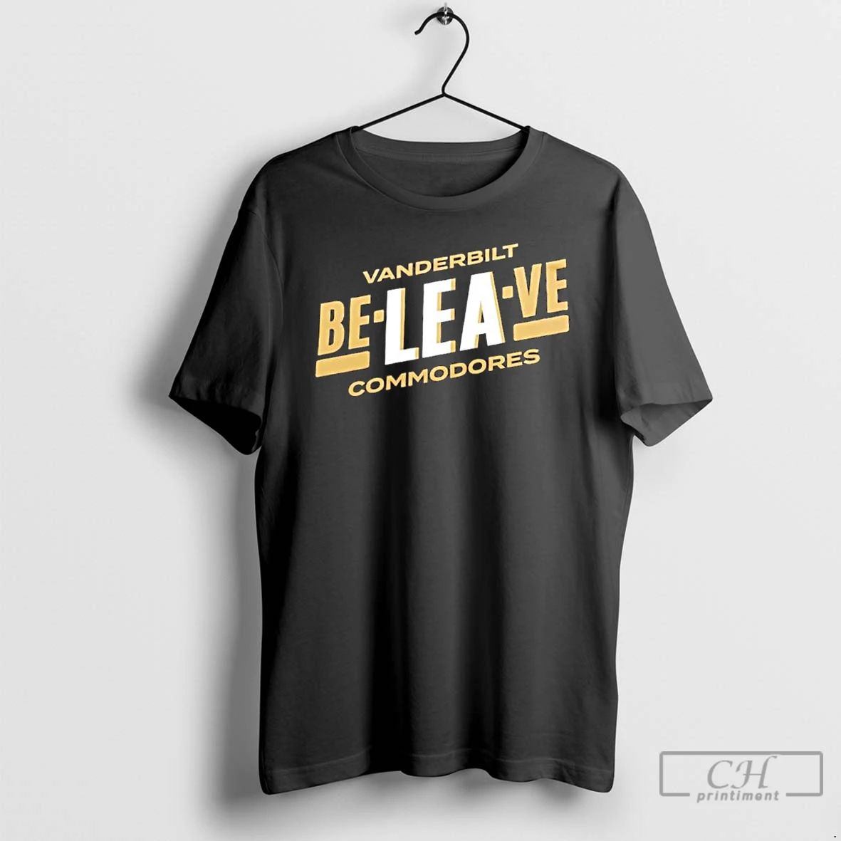 Premium Vanderbilt Commodores Football Be Lea Ve 2 Sided T Shirts Unisex