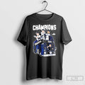 Premium Los Angeles Dodgers 2025 World Champions Players Title Town T Shirts Unisex