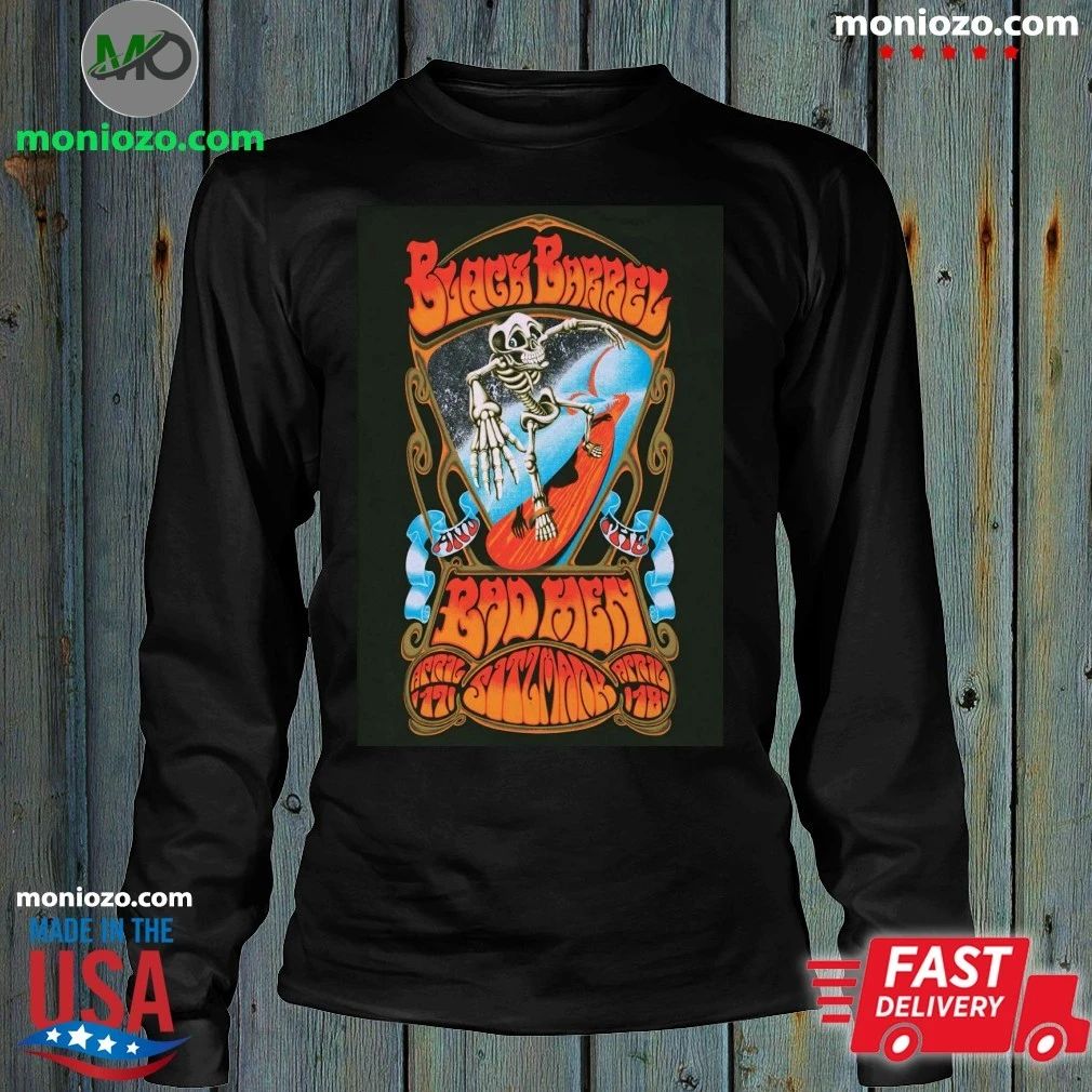 Black Barrel And The Bad Men Tour Syracuse NY On April 17-18 2026 Poster Shirt Unisex