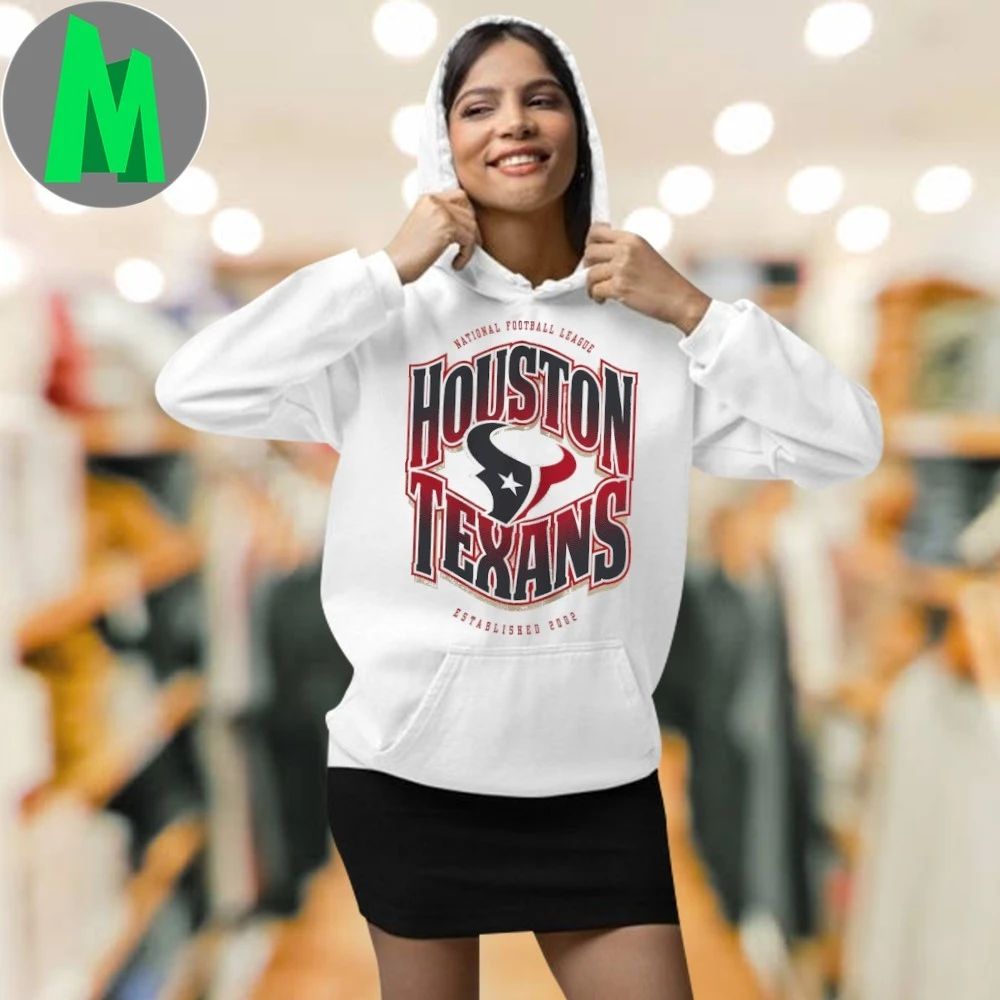 Original Houston Texans Outerstuff Youth Huddle Logo Shirt Unisex