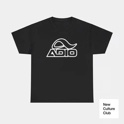 Adio Footwear White Skate Skateboarding 90s Retro Vintage Design T Shirt Tee Unisex