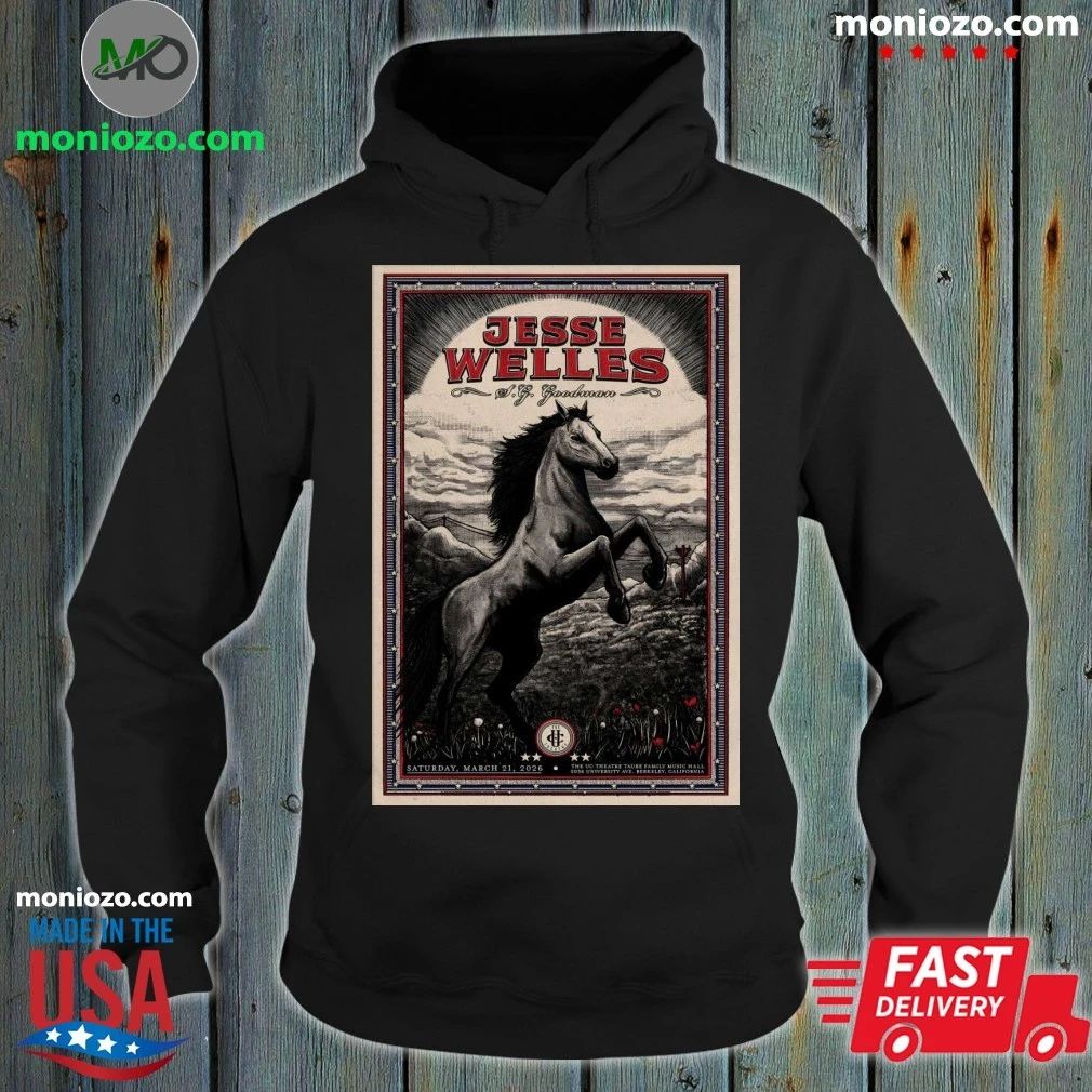 Jesse Welles Berkeley CA 3 21 2026 Poster Shirt Unisex