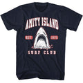 Jaws Surf Club Collegiate Movie Shirt Unisex
