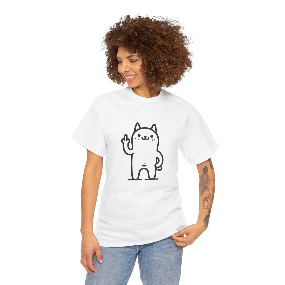 Funny Cat Graphic Tee, Unisex, Cute Cat Shirt, Gift for Cat Lovers Unisex