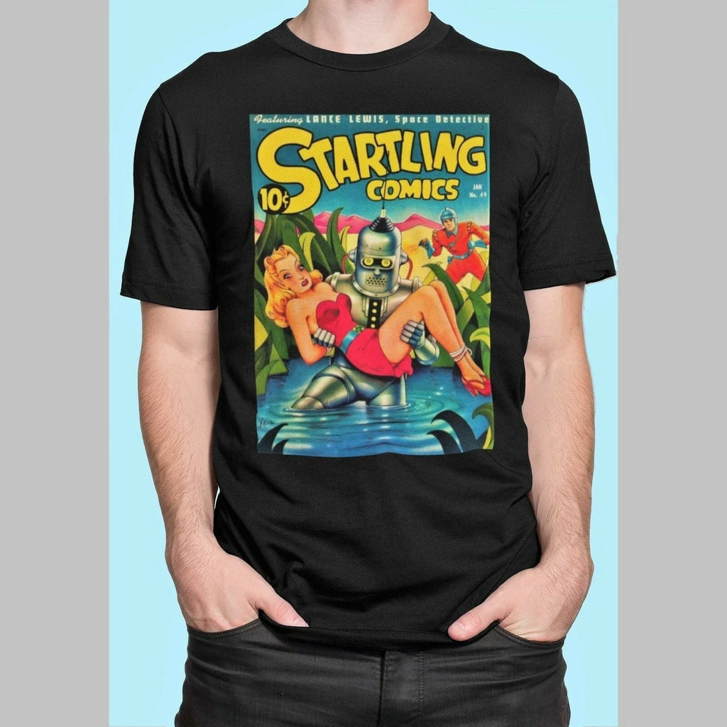 Startling Comics 49 comic golden age retro scifi robot Schomburg Unisex