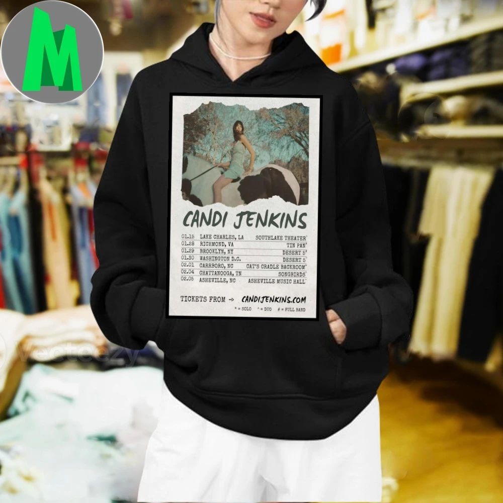 Candi Jenkins Winter 2026 Shows Poster Shirt Unisex