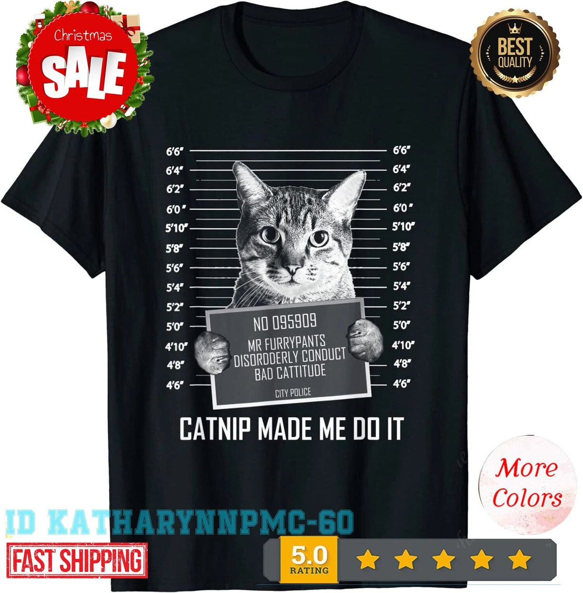 NEW LIMITED Cat Shirt, Funny for Cat Lover Great Gift Idea Premium . Unisex