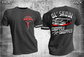 HOOLIGANZ TEE SHIRT HOT ROD ROCKABILLY REBEL CHOPPED TOP LOWRIDER LIFE SUPPORT Unisex