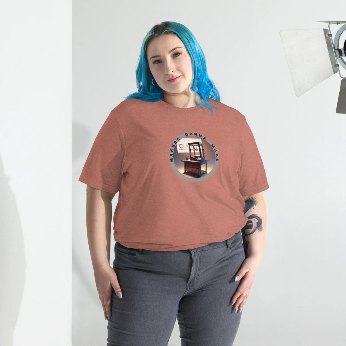 "Makers Gonna Make" - STEM Makerspace Tee Unisex